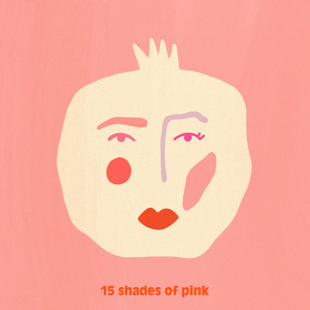 15 SHADES OF PINK - Achieve glowing, gleaming and plump skin